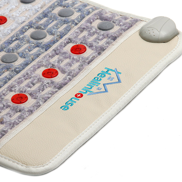 Chakra Series 7-gem chakra mat. Balances energy, boosts well-being with photon therapy.